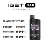 blackberry ice iget bar flavours