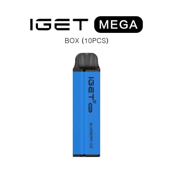 IGET Mega Box (10PCS) - Blueberry Ice