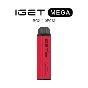 IGET Mega Box (10PCS) - Kiwi Pomegranate