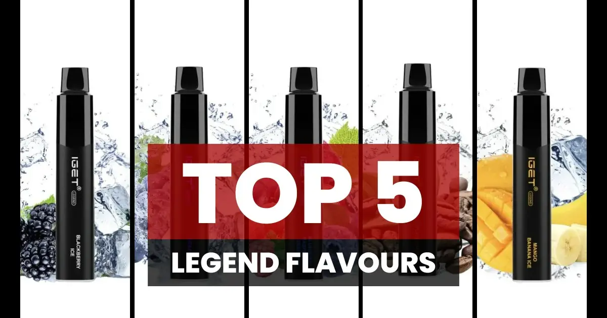 IGET Legend Vape Flavours Review